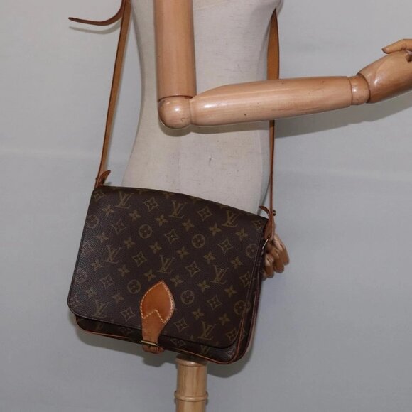 Louis Vuitton Handbags - LOUIS VUITTON Monogram Cartouchiere GM Shoulder Bag M51252 LV Auth BA5913